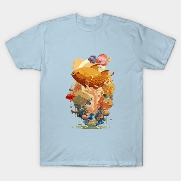 Tropical Fish T-Shirt by DavidLoblaw